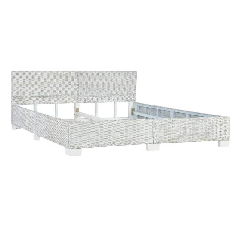 vidaXL Bettgestell, Bett Grau Natur Rattan 180x200 cm vidaXL Bettgestell, Bett Grau Natur Rattan 180x200 cm von vidaXL
