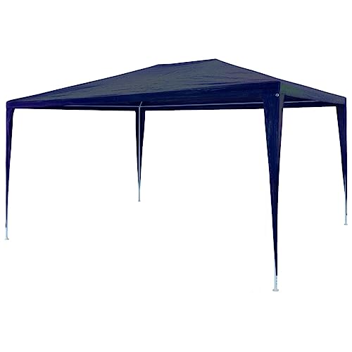 vidaXL Partyzelt 3x4 m Blau Pavillon Gartenzelt Gartenpavillon Bierzelt Zelt von vidaXL