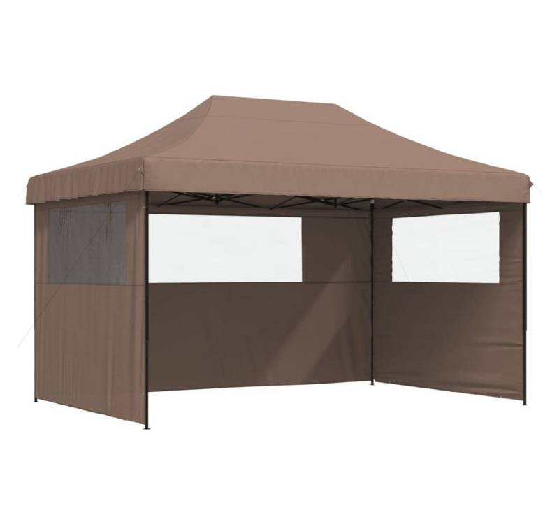 vidaXL Partyzelt Partyzelt Faltbar Pop-Up mit 3 Seitenteilen Braun vidaXL Partyzelt Partyzelt Faltbar Pop-Up mit 3 Seitenteilen Braun von vidaXL