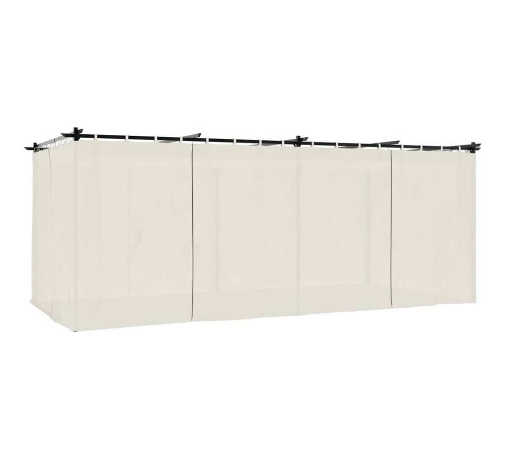 vidaXL Pavillon Pavillon Terrassenüberdachung Gartenpavillon mit Vorhängen Creme 6x3 m vidaXL Pavillon Pavillon Terrassenüberdachung Gartenpavillon mit Vorhängen Creme 6x3 m von vidaXL