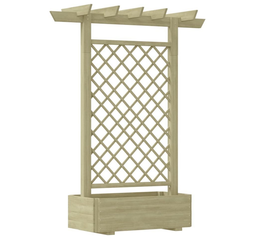 vidaXL Pergola Pergola mit Pflanzkasten 162x56x204 cm Holz von vidaXL