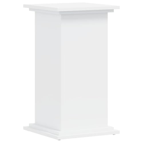 vidaXL Pflanzenständer, Blumenständer Hohle Konstruktion, Dekosäule Podest für Pflanzen Dekoartikel, Blumenhocker Blumensäule, Weiß Holzwerkstoff vidaXL Pflanzenständer, Blumenständer Hohle Konstruktion, Dekosäule Podest für Pflanzen Dekoartikel, Blumenhocker Blumensäule, Weiß Holzwerkstoff von vidaXL