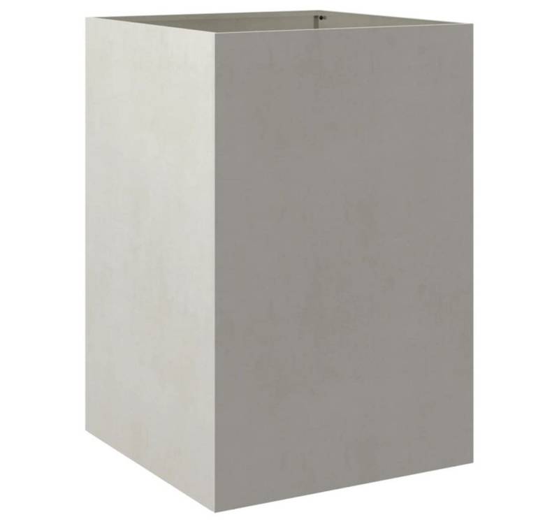 vidaXL Pflanzkübel Pflanzkübel Blumenkübel Pflanzcontainer Pflanzgefäße Silbern 52x48x75 von vidaXL