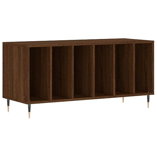 vidaXL Plattenschrank Braun Eichen-Optik 100x38x48 cm Holzwerkstoff von vidaXL