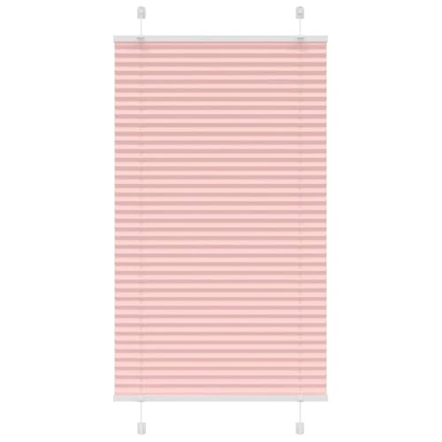 vidaXL Plissee Rosa 75x150 cm Stoffbreite 74,4 cm Polyester, Faltrollo, Klemmfix, Plisseerollo, Jalousie, Rollo, Plisseerollo für Fenster vidaXL Plissee Rosa 75x150 cm Stoffbreite 74,4 cm Polyester, Faltrollo, Klemmfix, Plisseerollo, Jalousie, Rollo, Plisseerollo für Fenster von vidaXL