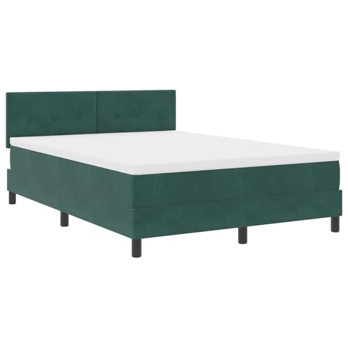 vidaXL Pocket Spring Matratze 160X200Cm Grüner Samt Schaum Reißverschluss Bezug Verstellbare Festigkeit Schlafqualität Doppelnutzung Bett Schutz Topper Komfort Möbel Schlafen Geknöpft vidaXL Pocket Spring Matratze 160X200Cm Grüner Samt Schaum Reißverschluss Bezug Verstellbare Festigkeit Schlafqualität Doppelnutzung Bett Schutz Topper Komfort Möbel Schlafen Geknöpft von vidaXL