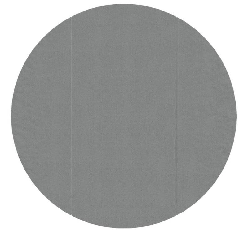 vidaXL Pool-Abdeckplane Bodenschutzmatte Pool-Bodentuch Hellgrau Ø306 cm Polyester Geotextil von vidaXL