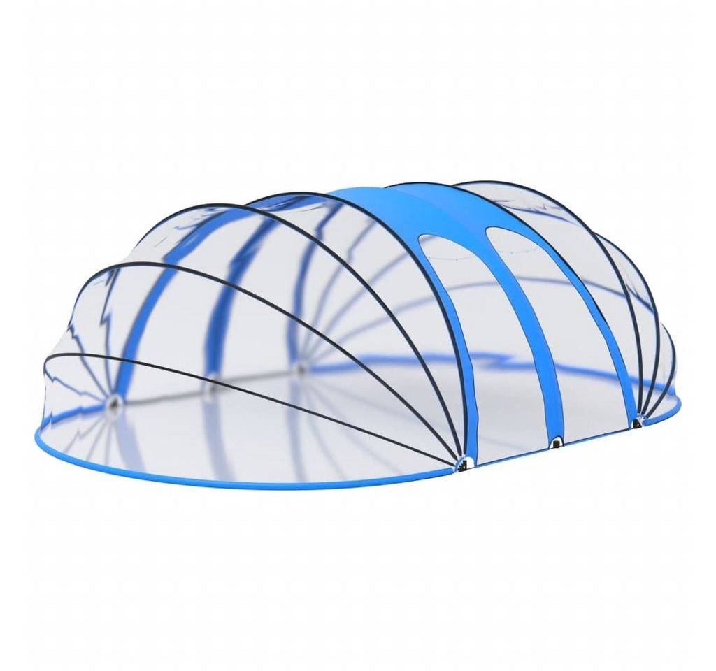 vidaXL Pool-Abdeckplane Poolabdeckung Pooldach Poolkuppel aufklappbar Oval 620x410x205 cm vidaXL Pool-Abdeckplane Poolabdeckung Pooldach Poolkuppel aufklappbar Oval 620x410x205 cm von vidaXL