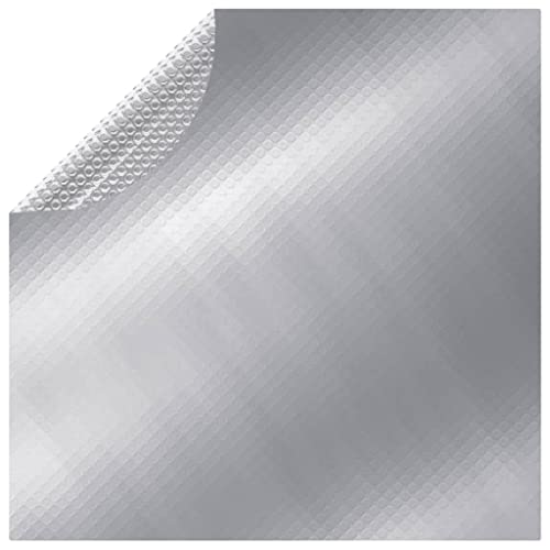 vidaXL Poolabdeckung Pool Abdeckplane Abdeckung Plane Solarfolie Solarplane Solarabdeckung Poolplane Wärmeplane Poolheizung Silbern 381cm PE vidaXL Poolabdeckung Pool Abdeckplane Abdeckung Plane Solarfolie Solarplane Solarabdeckung Poolplane Wärmeplane Poolheizung Silbern 381cm PE von vidaXL