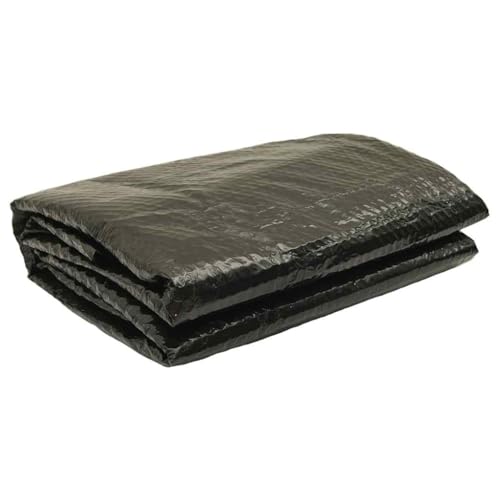 vidaXL Poolabdeckung Schwarz 417 cm PE von vidaXL