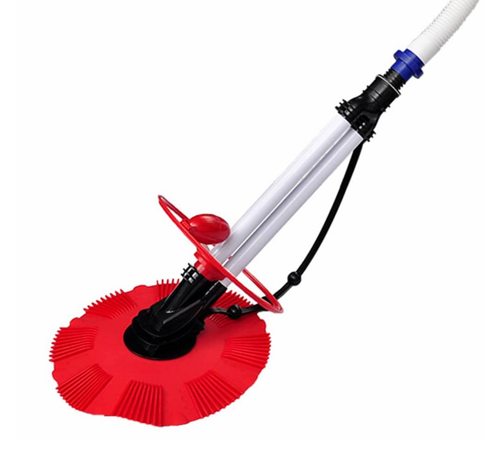 vidaXL Poolbodensauger Automatischer Pool Bodensauger Rot von vidaXL