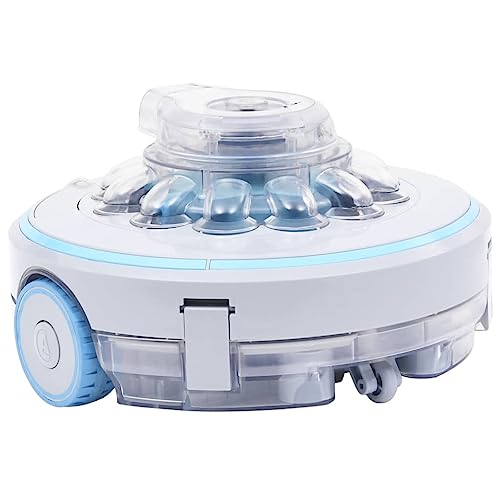 vidaXL Poolroboter Poolreiniger Kabellos Pool Bodensauger Sauger Reiniger Roboter Schwimmbadreiniger Bodenreiniger Poolsauger Poolrunner 27W von vidaXL