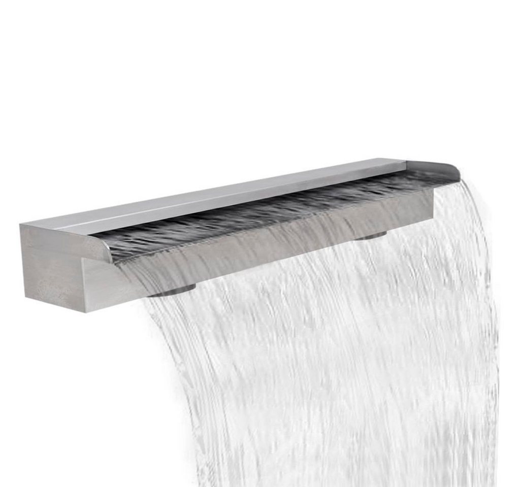 vidaXL Poolwasserfall Pool-Wasserfall Fontäne Rechteckig Edelstahl 90 cm vidaXL Poolwasserfall Pool-Wasserfall Fontäne Rechteckig Edelstahl 90 cm von vidaXL