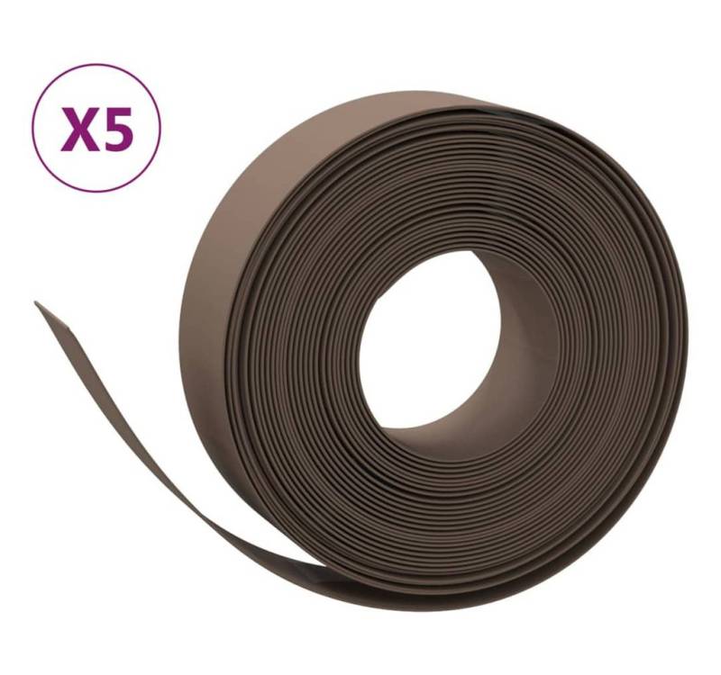 vidaXL Rasenkante, Beeteinfassung 5 Stk. Braun 10 m 15 cm Polyethylen vidaXL Rasenkante, Beeteinfassung 5 Stk. Braun 10 m 15 cm Polyethylen von vidaXL