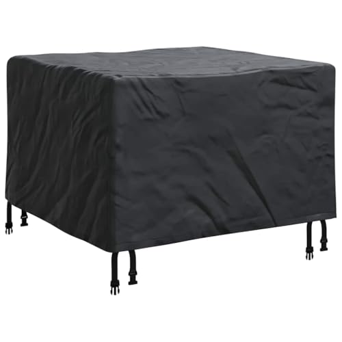 vidaXL Rechteckige Gartenmöbelabdeckung 210D Gewebe Schwarz Wasserfest UV-beständig 82 x 50 cm Minimalistisches Design Nur 1x Regenschutz für Garten und Terrasse Schutz Glatte Oberfläche vidaXL Rechteckige Gartenmöbelabdeckung 210D Gewebe Schwarz Wasserfest UV-beständig 82 x 50 cm Minimalistisches Design Nur 1x Regenschutz für Garten und Terrasse Schutz Glatte Oberfläche von vidaXL