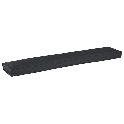 vidaXL Palettenkissen für Bank Schwarz 200x40x8 cm Oxford-Gewebe von vidaXL