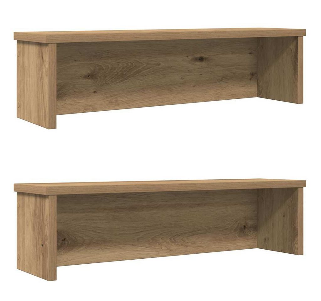 vidaXL Regal, Küchenregale Stapelbar 2 Stk. Artisan-Eiche 50x15x16 cm vidaXL Regal, Küchenregale Stapelbar 2 Stk. Artisan-Eiche 50x15x16 cm von vidaXL