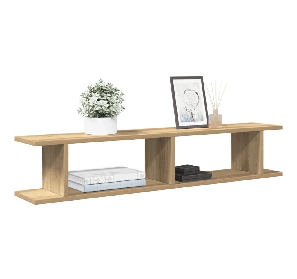 vidaXL Regal, Wandregale 2 Stk. Artisan-Eiche 105x18x20 cm Holzwerkstoff vidaXL Regal, Wandregale 2 Stk. Artisan-Eiche 105x18x20 cm Holzwerkstoff von vidaXL
