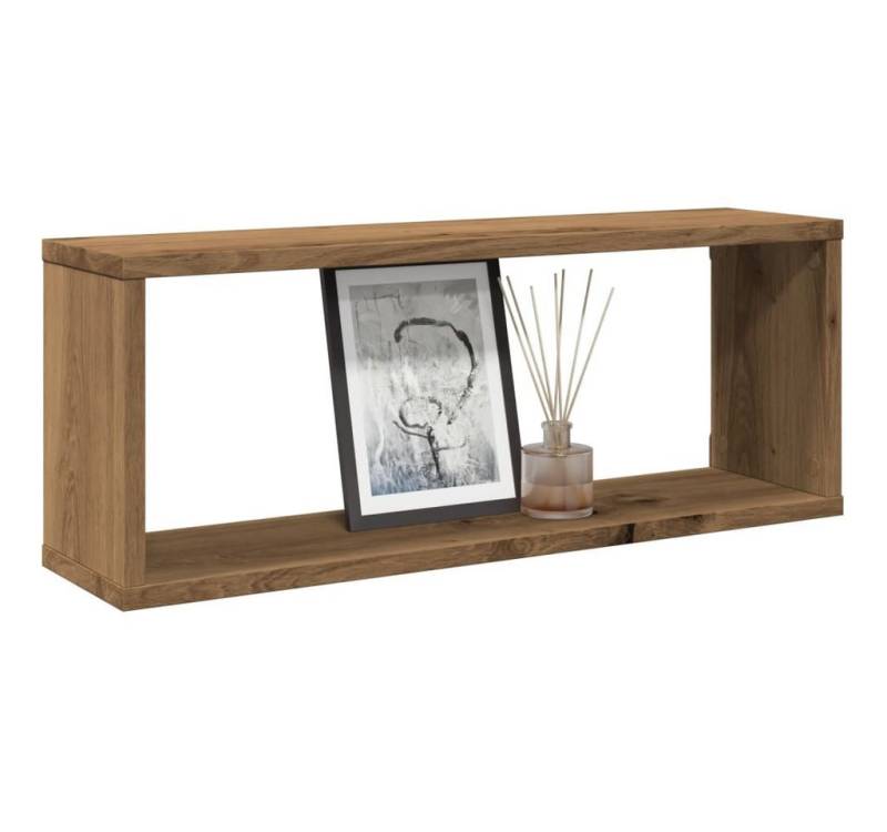 vidaXL Regal, Würfel-Wandregale 2 Stk. Artisan-Eiche 60x15x23 Holzwerkstoff von vidaXL