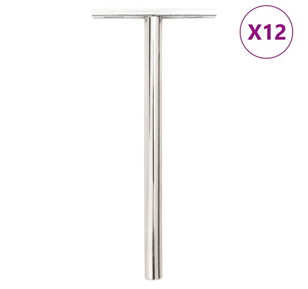 vidaXL Regal Regalträger Schwebend 12 Stk Unsichtbar Ø10x150 mm von vidaXL