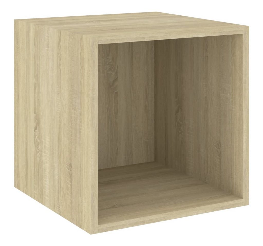 vidaXL Regal Wandschrank Sonoma-Eiche 37x37x37 cm Holzwerkstoff, 1-tlg. von vidaXL