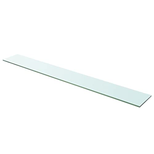 vidaXL Regalboden Glas Transparent 110 cm x 15 cm von vidaXL