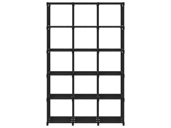 vidaXL Regalwürfel, Würfelregal mit 15 Fächern Schwarz 103x30x175,5 cm Stoff vidaXL Regalwürfel, Würfelregal mit 15 Fächern Schwarz 103x30x175,5 cm Stoff von vidaXL