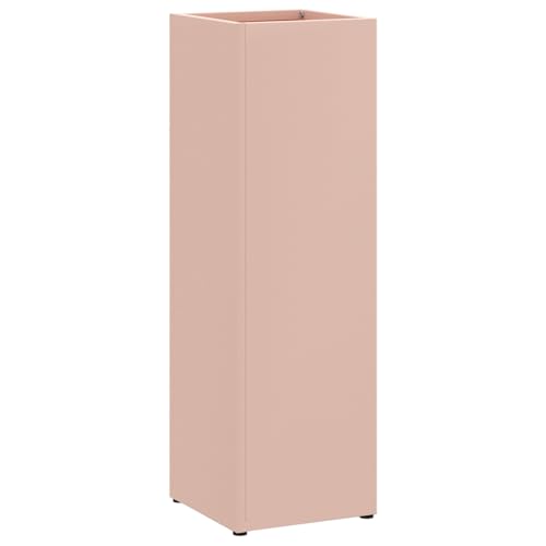vidaXL Regenschirmständer Rosa Metall Standard Rechteckig Modern von vidaXL