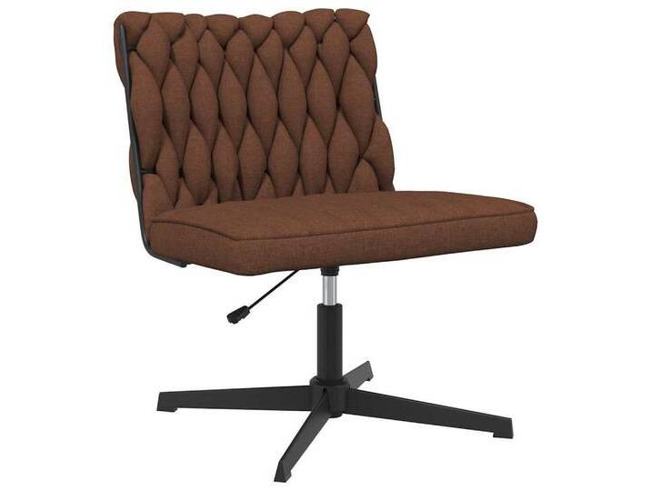 vidaXL Relaxsessel Bürostuhl Drehbar Braun Stoff (1-St), braun von vidaXL