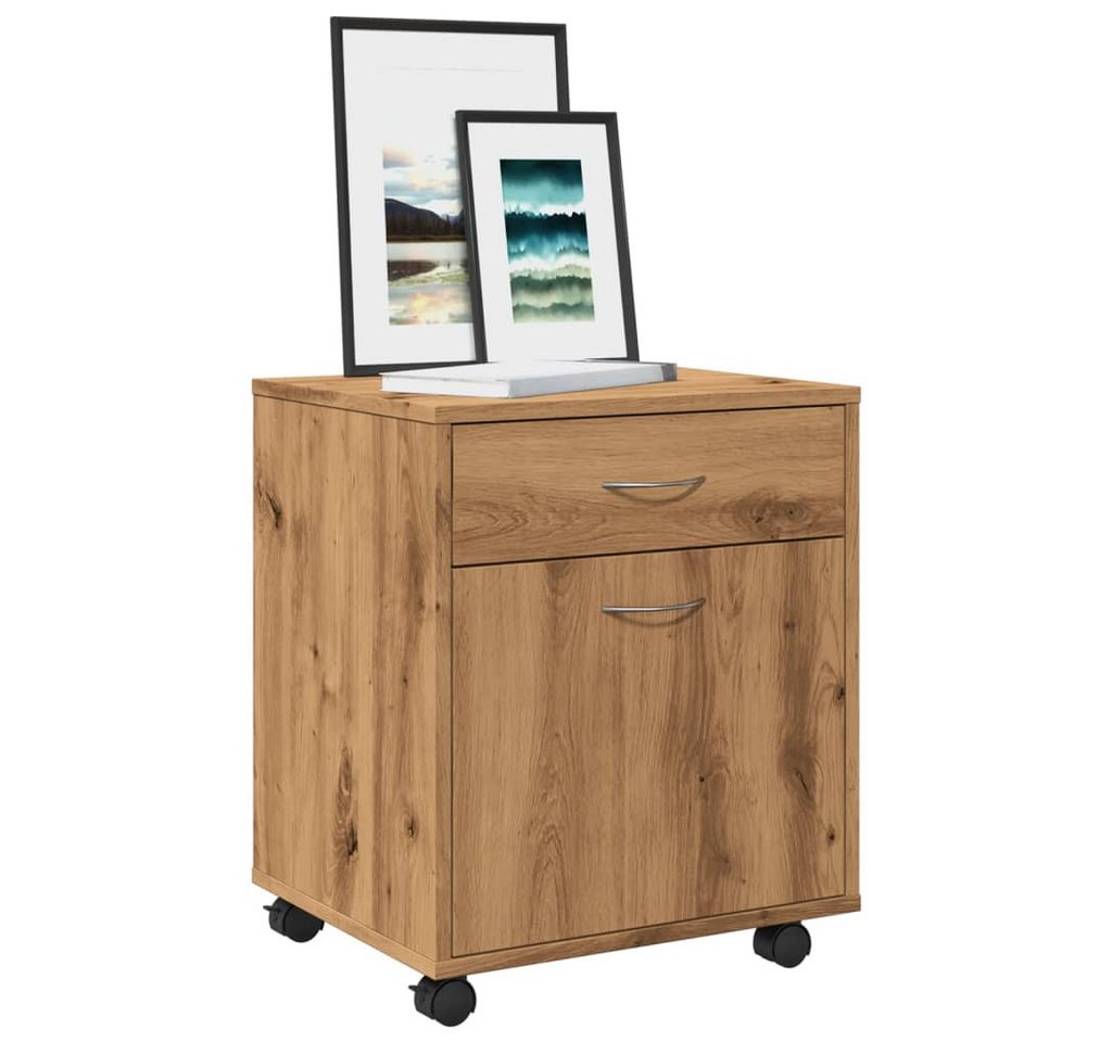 vidaXL Rollcontainer, Rollcontainer Artisan-Eiche 45x38x54 cm Holzwerkstoff vidaXL Rollcontainer, Rollcontainer Artisan-Eiche 45x38x54 cm Holzwerkstoff von vidaXL
