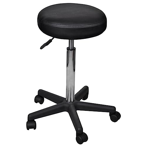 vidaXL Rollhocker Arbeitshocker Hocker Drehhocker Kosmetikhocker Bürostuhl von vidaXL