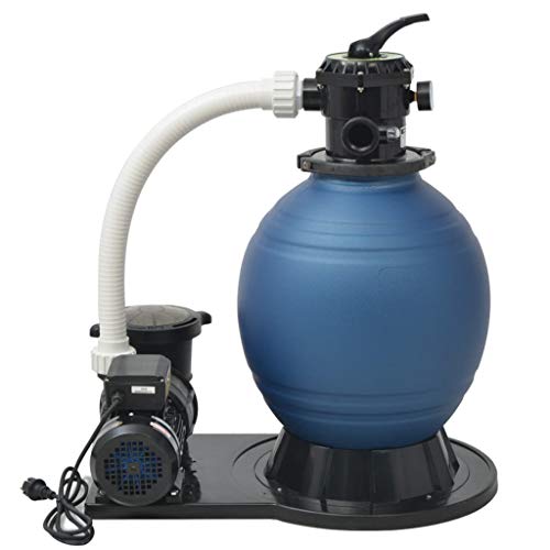 vidaXL Sandfilter 1000W 16800L/h XL Poolfilter Sandfilteranlage Filteranlage vidaXL Sandfilter 1000W 16800L/h XL Poolfilter Sandfilteranlage Filteranlage von vidaXL