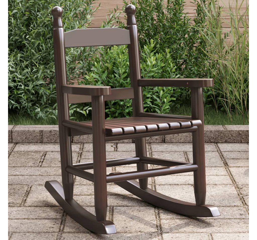 vidaXL Schaukelstuhl, Schaukelstuhl für Kinder Braun Massivholz Pappel vidaXL Schaukelstuhl, Schaukelstuhl für Kinder Braun Massivholz Pappel von vidaXL