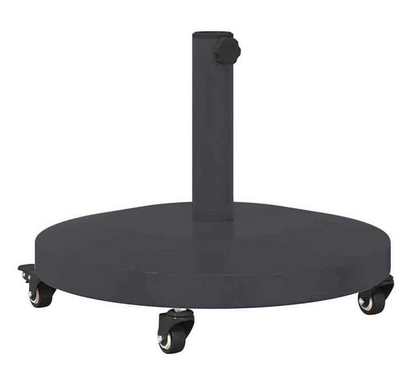 vidaXL Schirmhalter Schirmständer mit Rollen für draußen Dunkelgrau 48 x 48 x 325 cm vidaXL Schirmhalter Schirmständer mit Rollen für draußen Dunkelgrau 48 x 48 x 325 cm von vidaXL