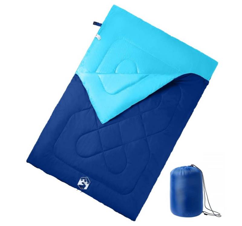 vidaXL Schlafsack Doppelschlafsack mit Kissen Erwachsene Camping 3-4 Jahreszeiten (1 tlg) von vidaXL