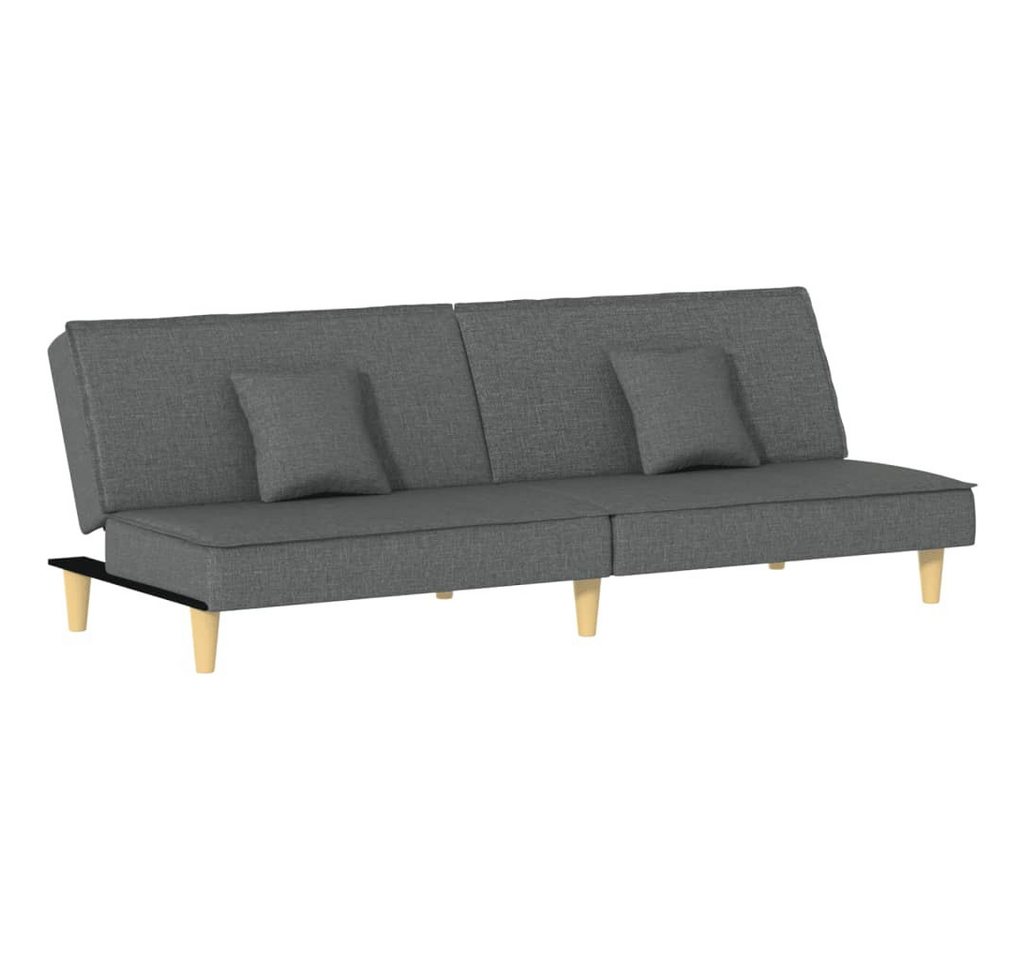 vidaXL Schlafsofa, Sofa Dunkelgrau Stoff von vidaXL