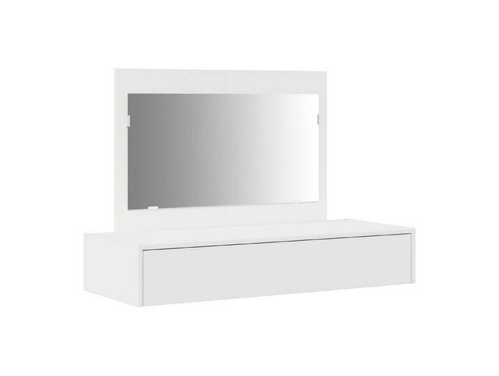 vidaXL Schminktisch Schminktisch Wandmontage Weiß 100x40x70 cm (1-St), weiß von vidaXL