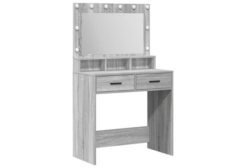 vidaXL Schminktisch Schminktisch Graues Sonoma 79 x 41 x 135 cm Holzwerkstoff (1-St) von vidaXL