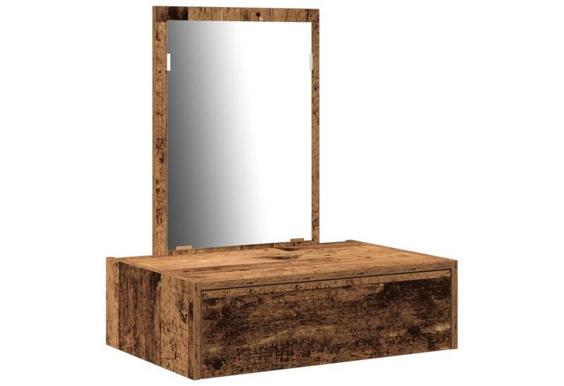 vidaXL Schminktisch Wandhängender Schminktisch Altes Holz 60x40x70 cm von vidaXL