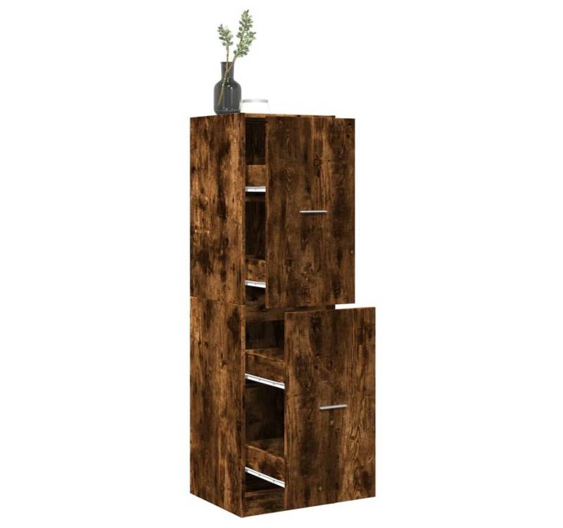 vidaXL Schrankmodule Apothekerschrank Räuchereiche 40x41x144,5 cm Holzwerkstoff von vidaXL