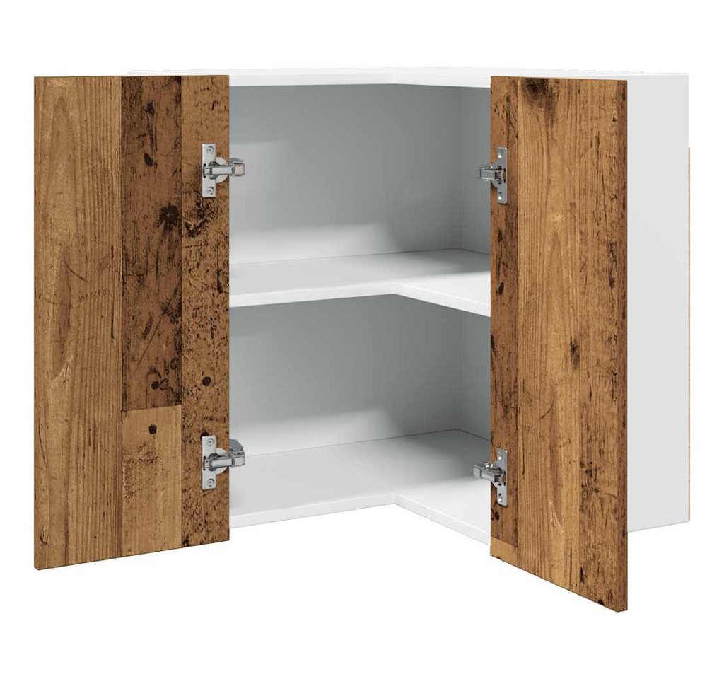 vidaXL Schrankmodule Eck-Hängeschrank Altholz-Optik 57x57x60 cm Holzwerkstoff vidaXL Schrankmodule Eck-Hängeschrank Altholz-Optik 57x57x60 cm Holzwerkstoff von vidaXL