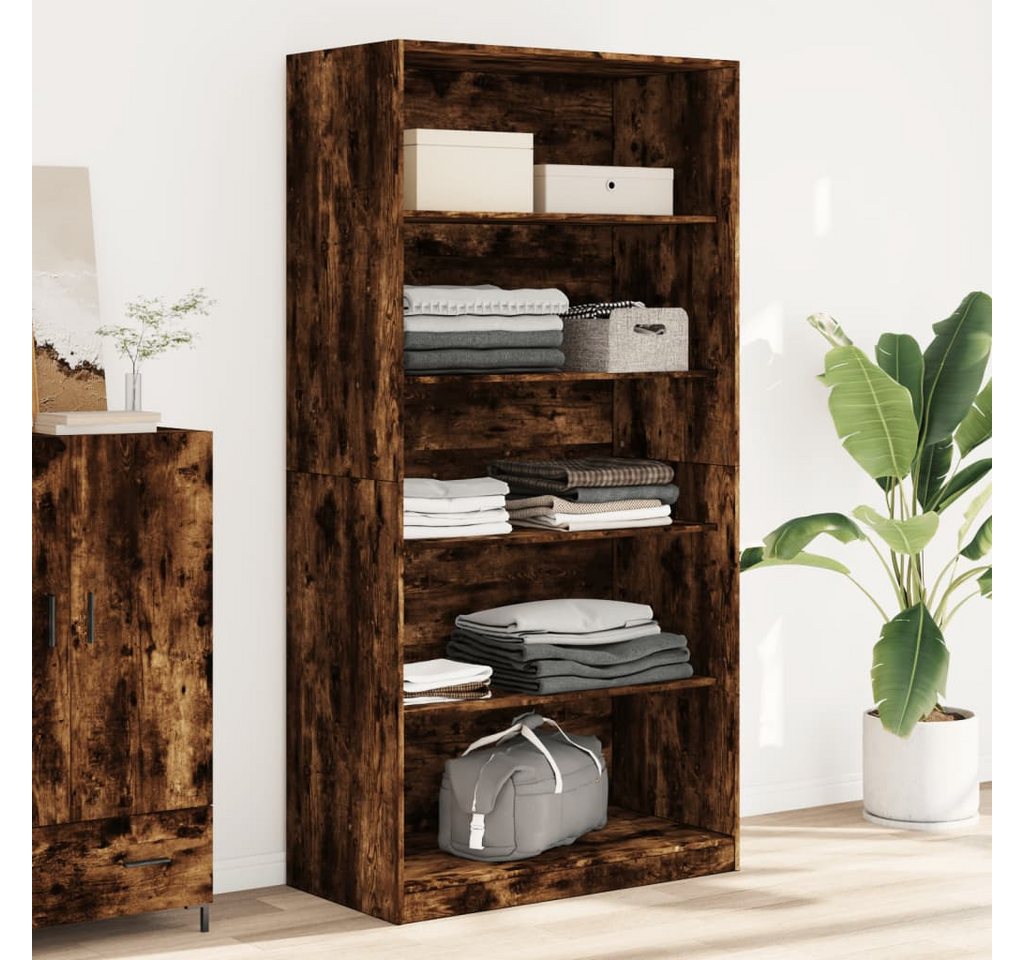 vidaXL Schrankmodule Kleiderschrank Räuchereiche 100x50x200 cm Holzwerkstoff von vidaXL