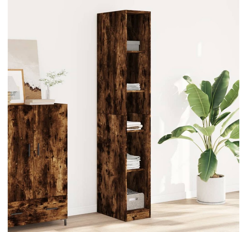 vidaXL Schrankmodule Kleiderschrank Räuchereiche 30x50x200 cm Holzwerkstoff von vidaXL