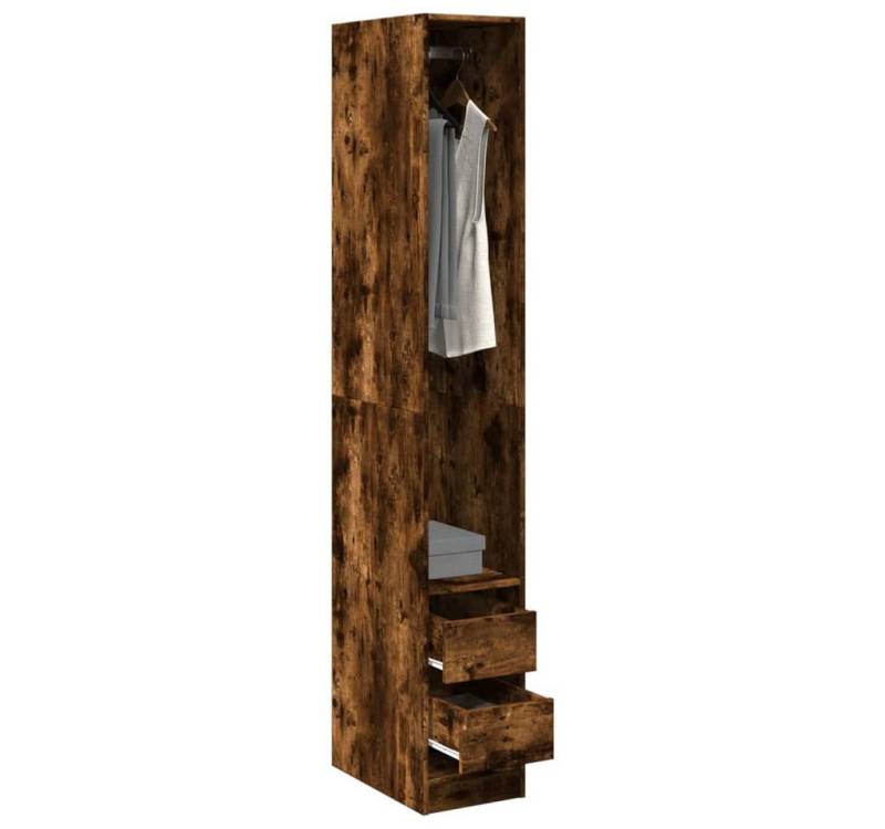 vidaXL Schrankmodule Kleiderschrank Räuchereiche 30x50x200 cm Holzwerkstoff von vidaXL
