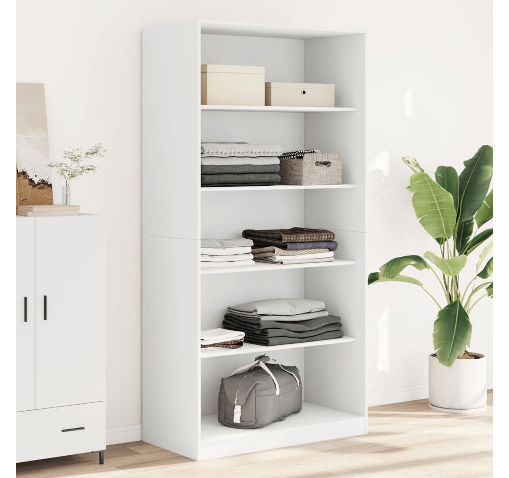 vidaXL Schrankmodule Kleiderschrank Weiß 100x50x200 cm Holzwerkstoff von vidaXL