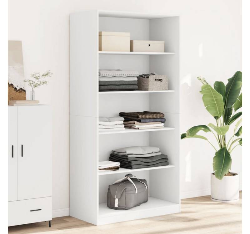 vidaXL Schrankmodule Kleiderschrank Weiß 100x50x200 cm Holzwerkstoff von vidaXL