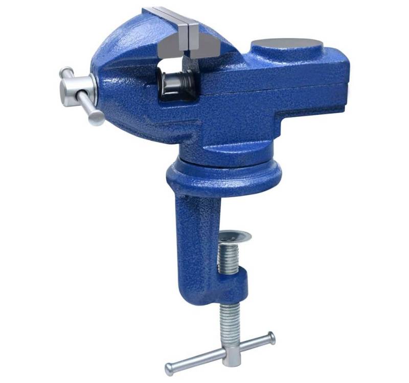 vidaXL Schraubzwinge Werkbank-Schraubstock Gusseisen 60 mm von vidaXL