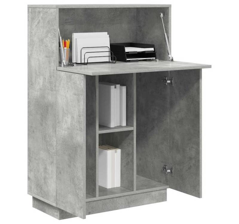vidaXL Schreibtisch Beton Grau Schreibtisch Beton grau Holzwerkstoff Standard vidaXL Schreibtisch Beton Grau Schreibtisch Beton grau Holzwerkstoff Standard von vidaXL