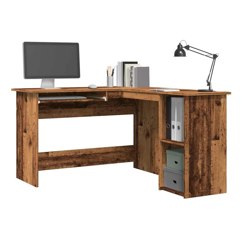 vidaXL Schreibtisch Eckschreibtisch Altholz-Optik 120x140x75 cm Holzwerkstoff von vidaXL