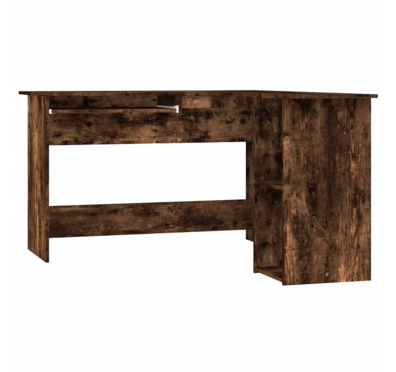 vidaXL Schreibtisch Eckschreibtisch Räuchereiche 120x140x75 cm Spanplatte von vidaXL